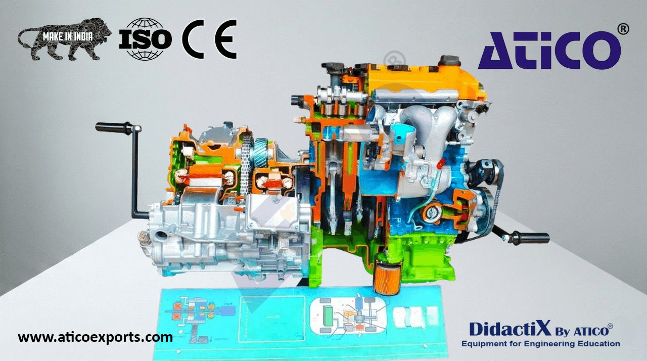 Hybrid Cut-Away Engine, Manual Operation