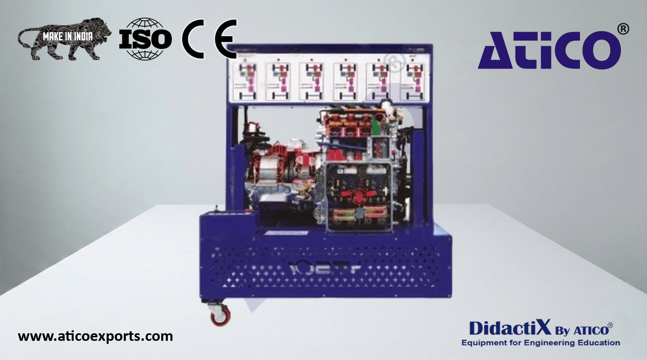 Hybrid Engine with 6 Different Position Control Panels
