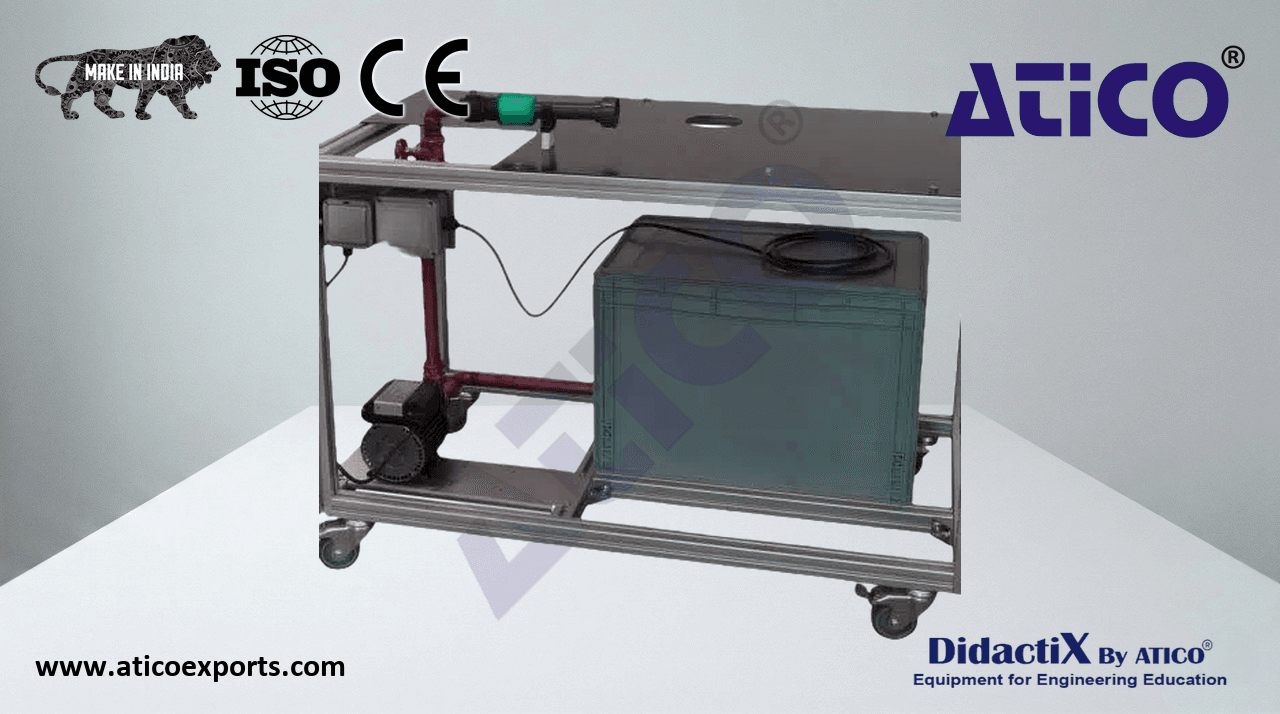 HYDRAULICS BENCH, COMPUTER LINKED