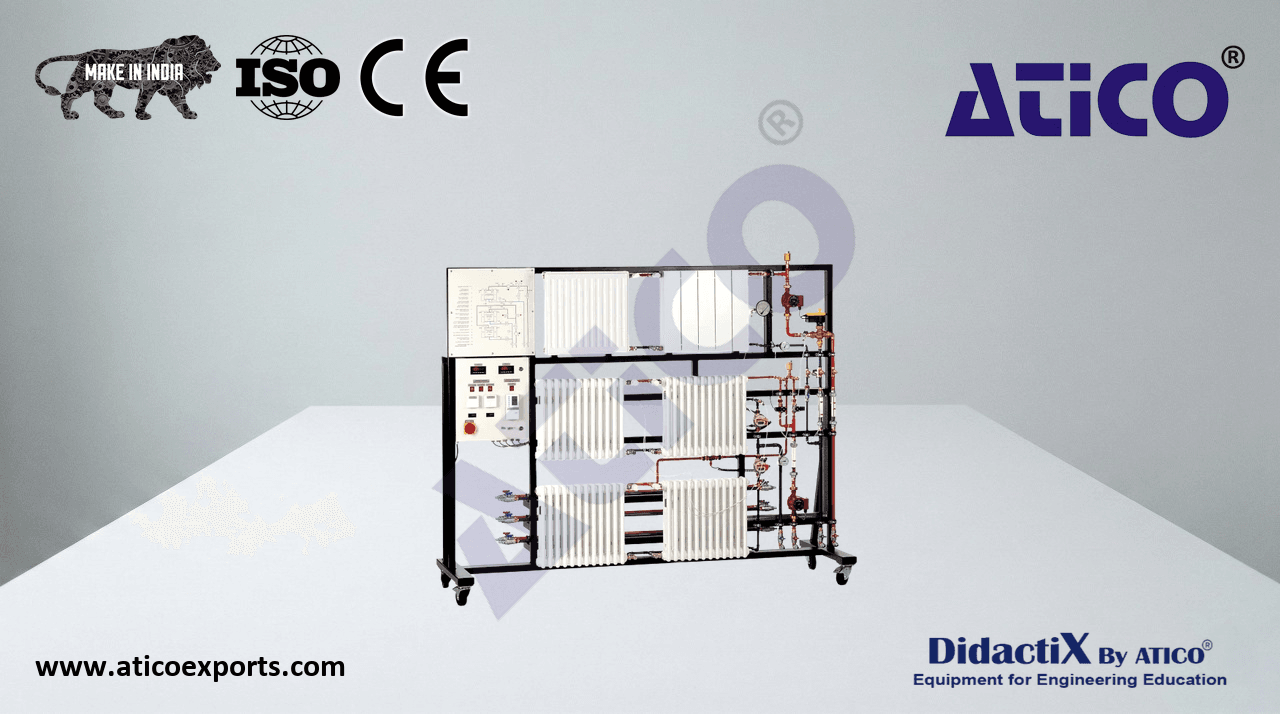Heat distribution and control in heating systems