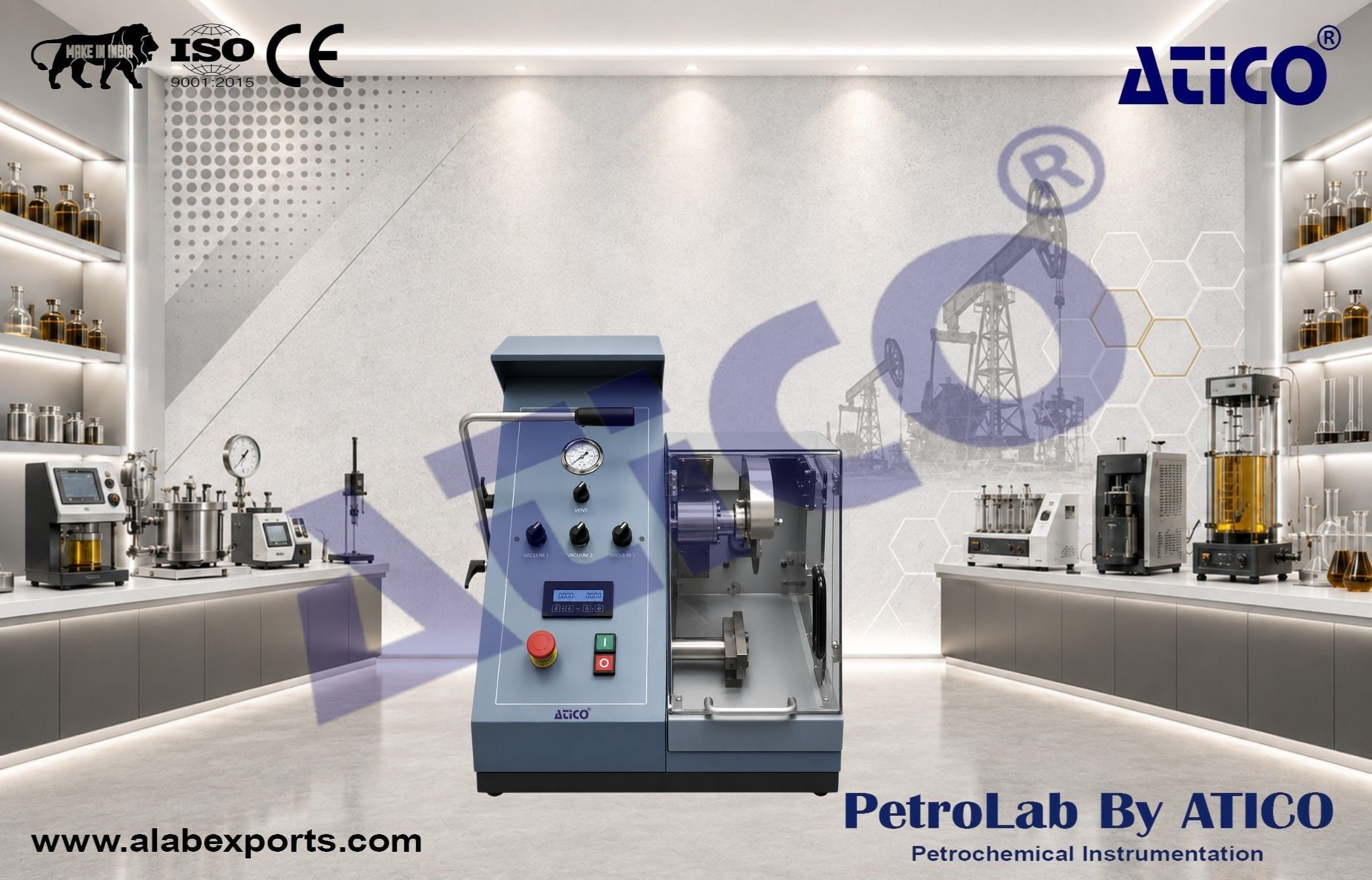 High precision slicing saw laboratory and Oilfield instruments