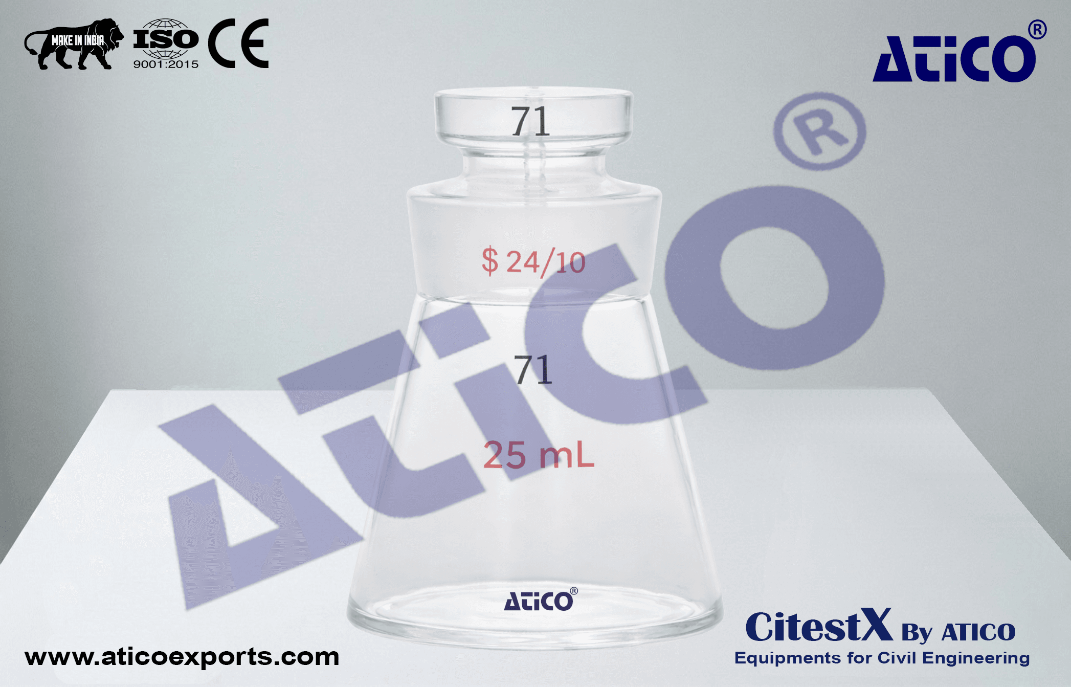 Hubbard & Carmick Specific Gravity Bottle