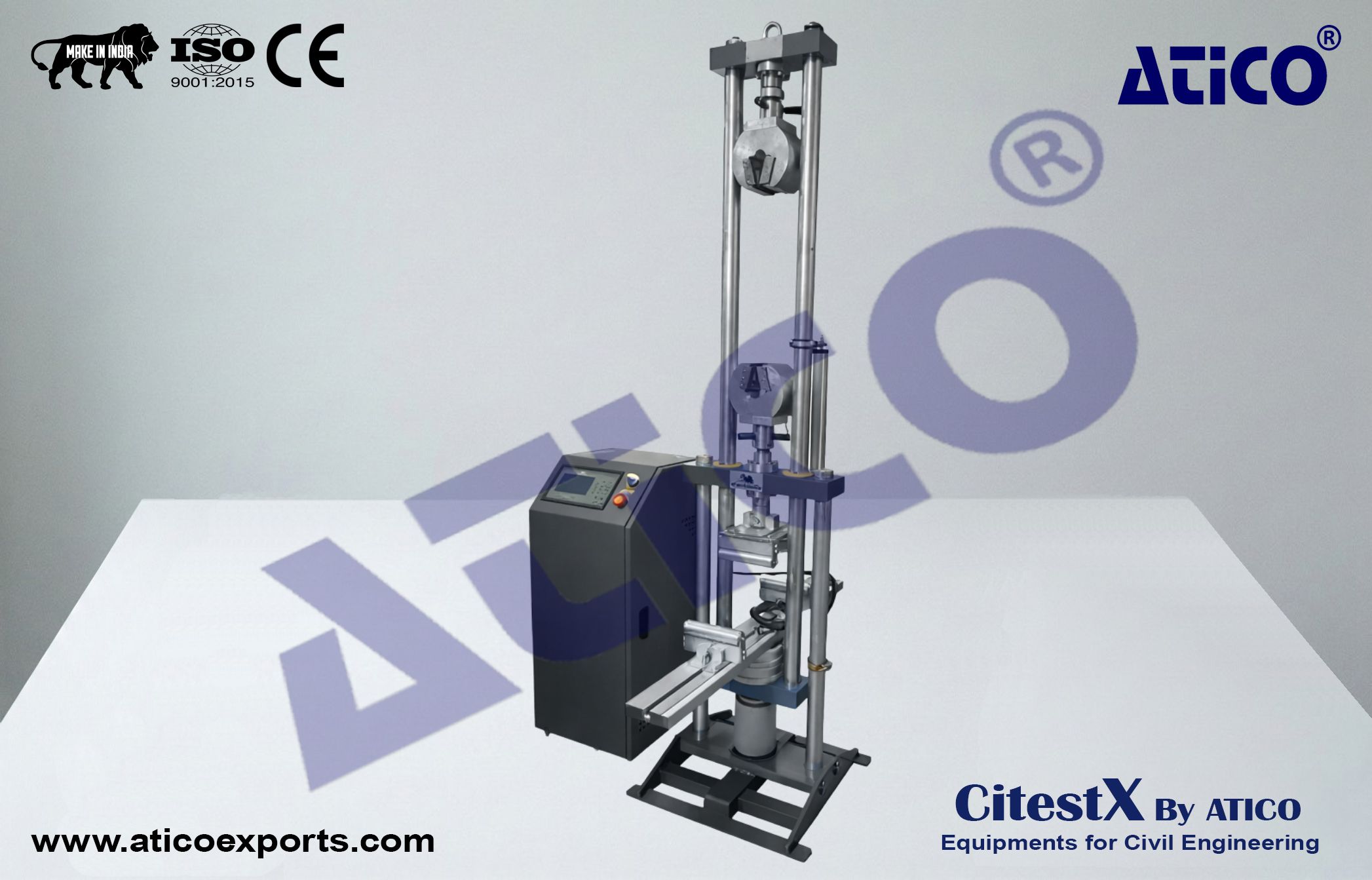 Flexural Compression Testing Machine - Hydraulic