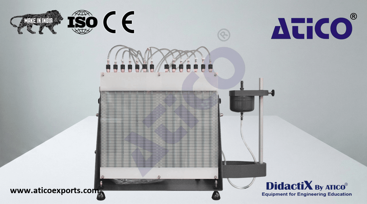 MULTI-TUBE MANOMETER FOR AIR FLOW BENCH