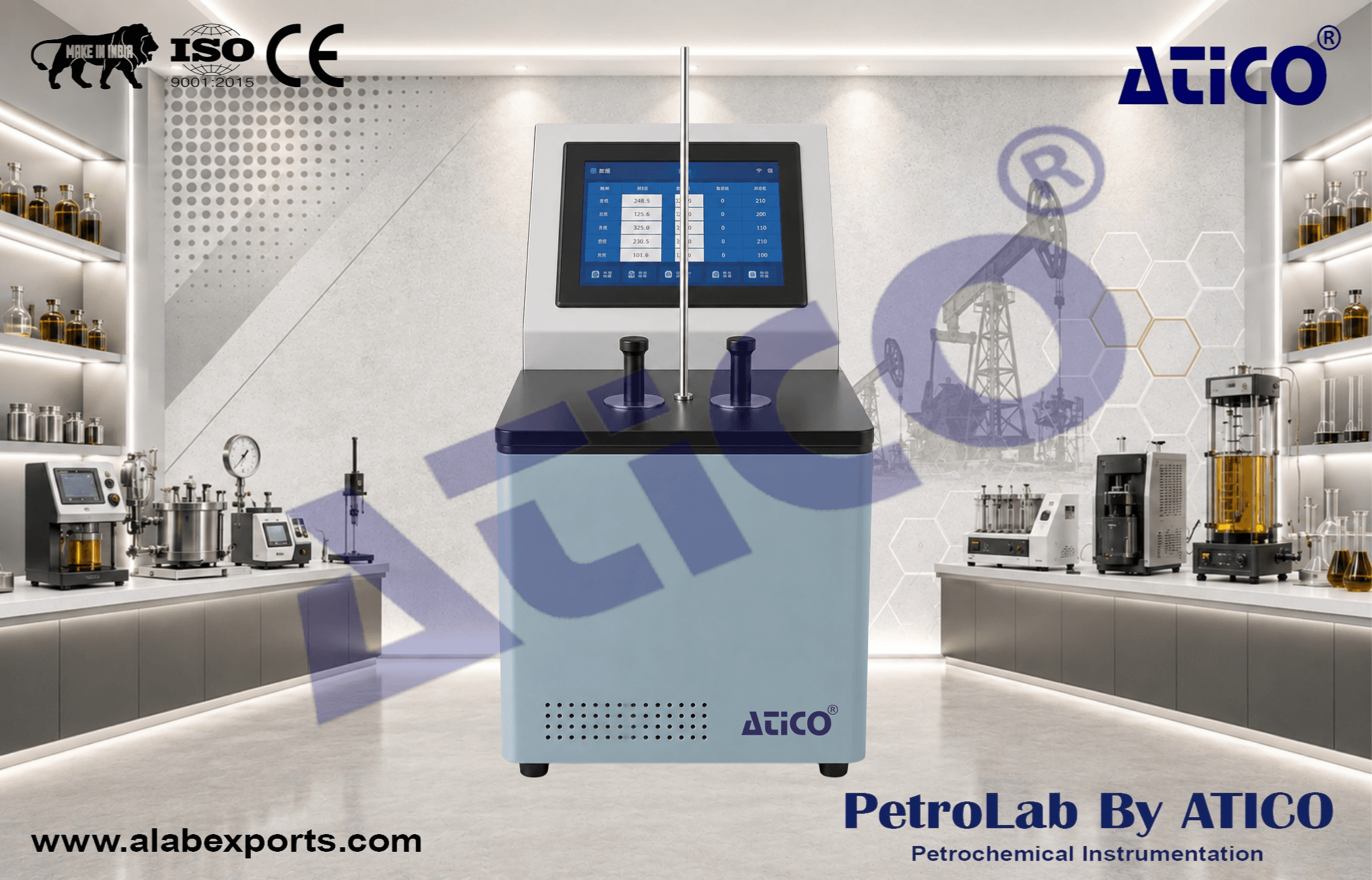 Metal Corrosion Testing Equipment Four Port by ATICO EXPORT