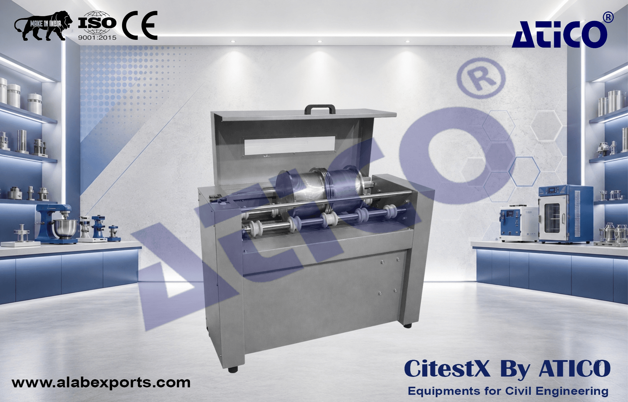 Micro-Deval Testing Machine