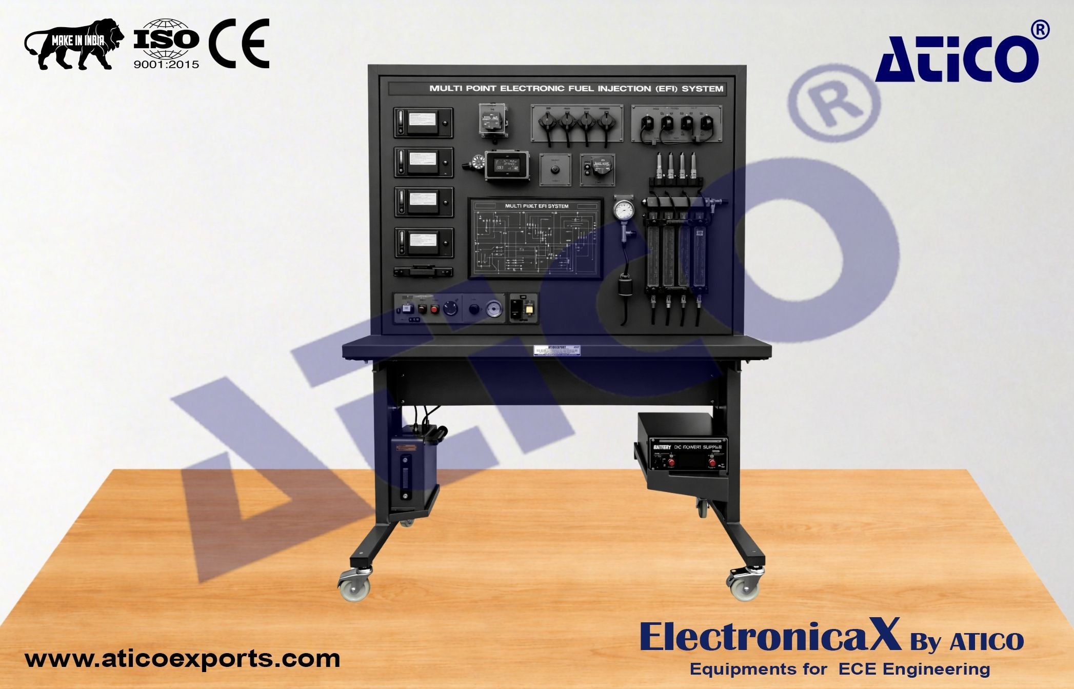 Motronic Fuel Injection Trainer Multi Point EFI System 