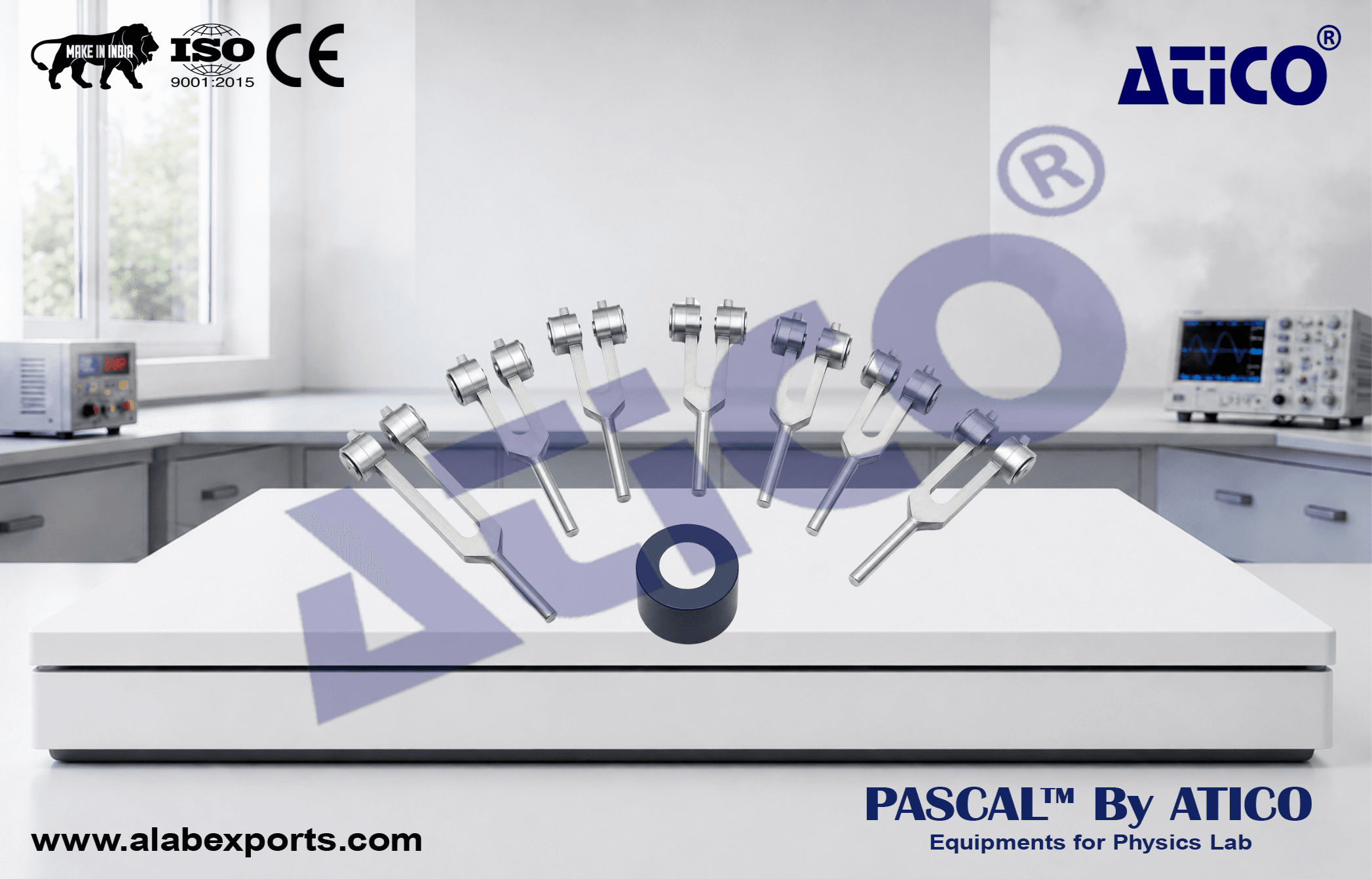 Tuning Forks Chakra Weighted