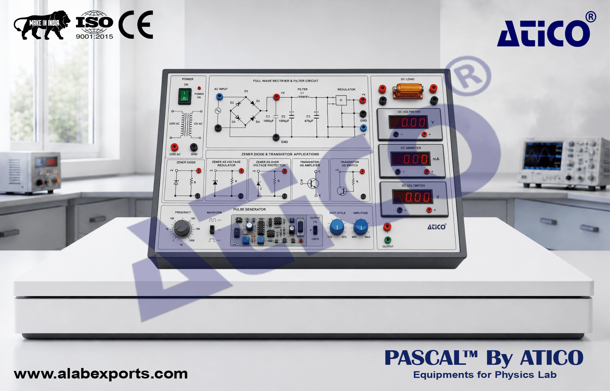 SCR Single Phase Half Controlled Bridge Converter