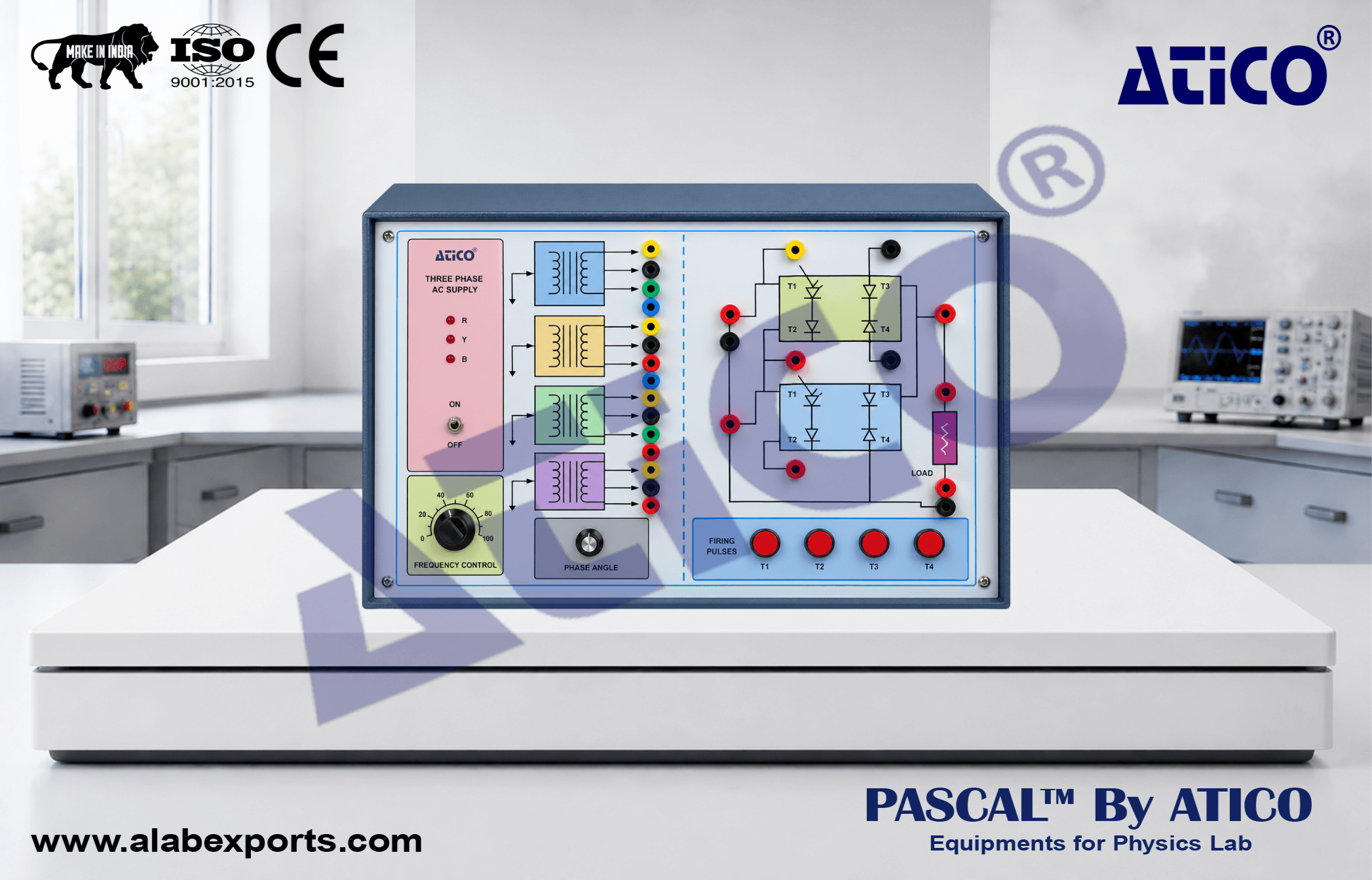 Single Phase Cycloconverter Trainer