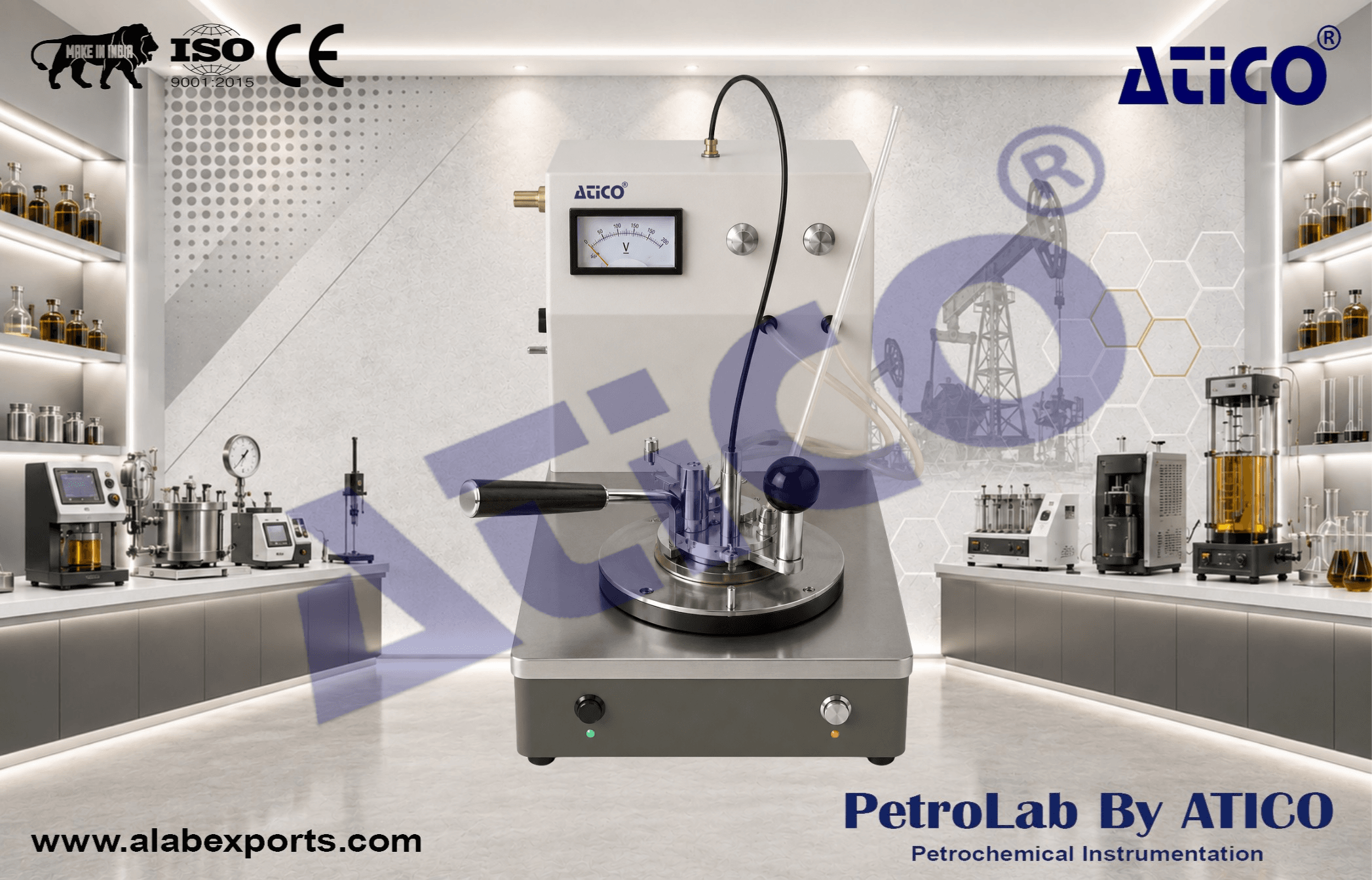 Pensky Martens Closed Cup Flash Point Testing Equipment by ATICO EXPORT