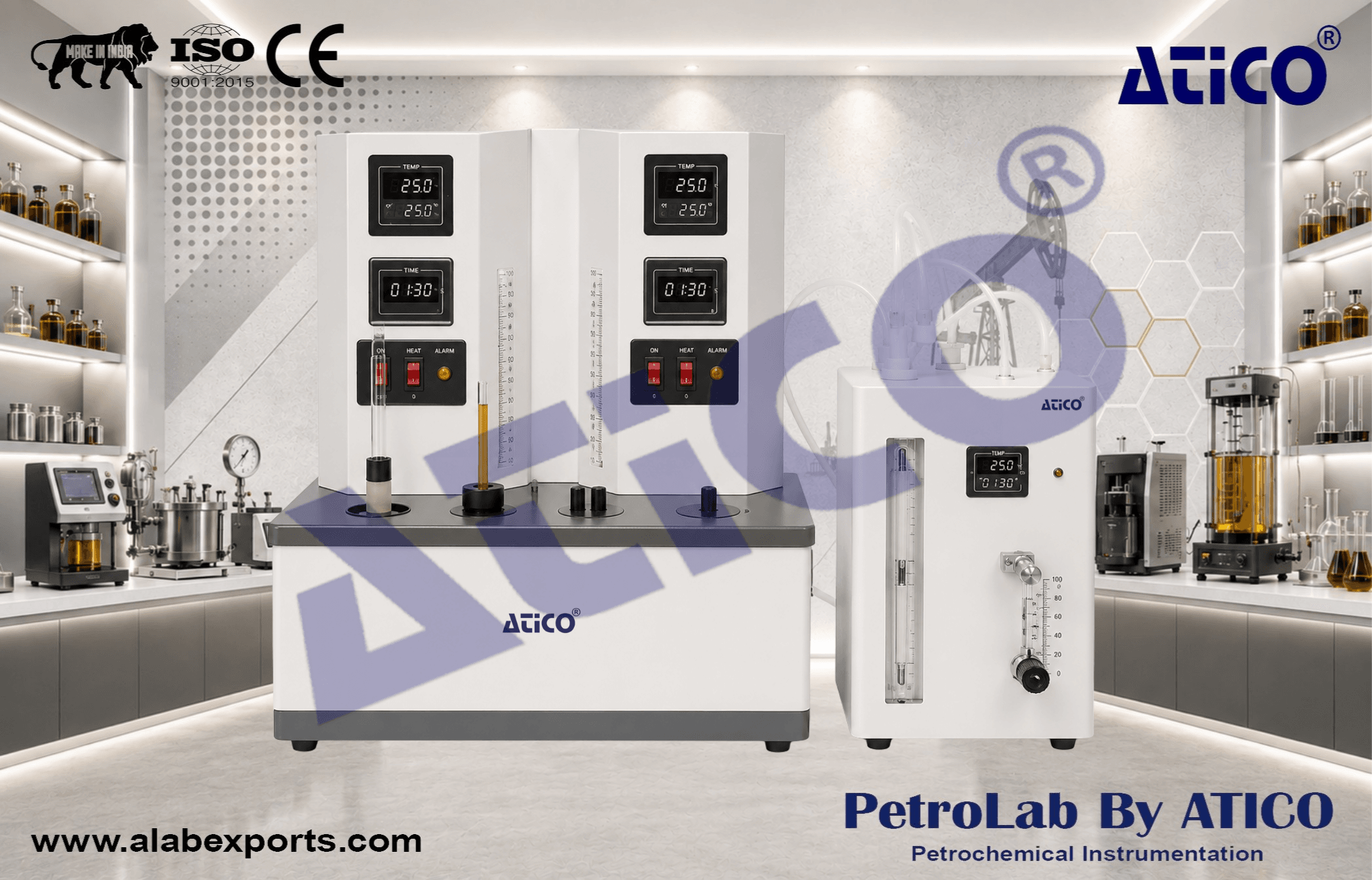 Petroleum Product Cloud Point Pour Point Wax Point Cold Filter Plugging Point Testing Equipment by ATICO EXPORT