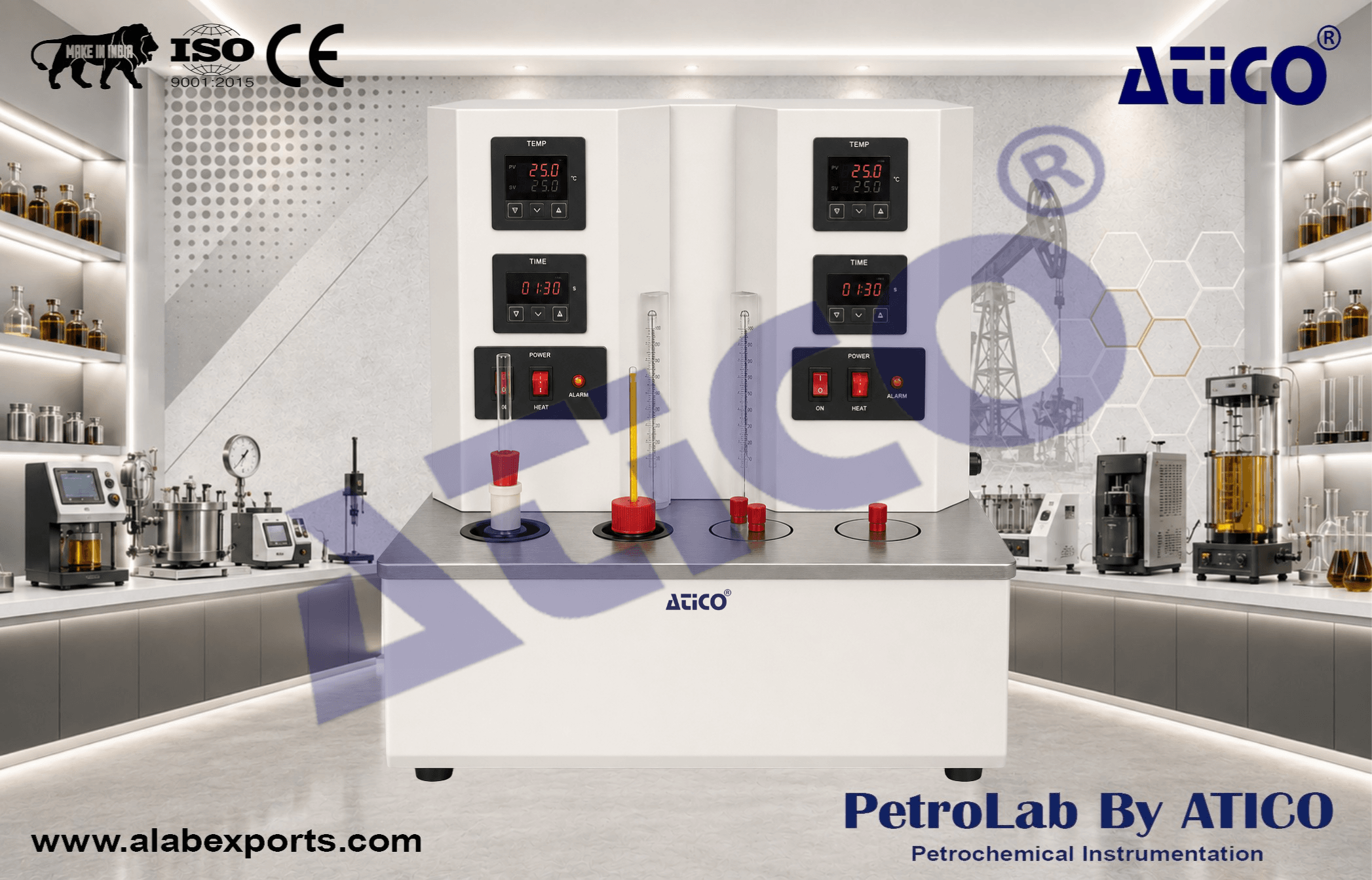 Petroleum Product Cloud Point Pour Point Wax Point Testing Equipment by ATICO EXPORT
