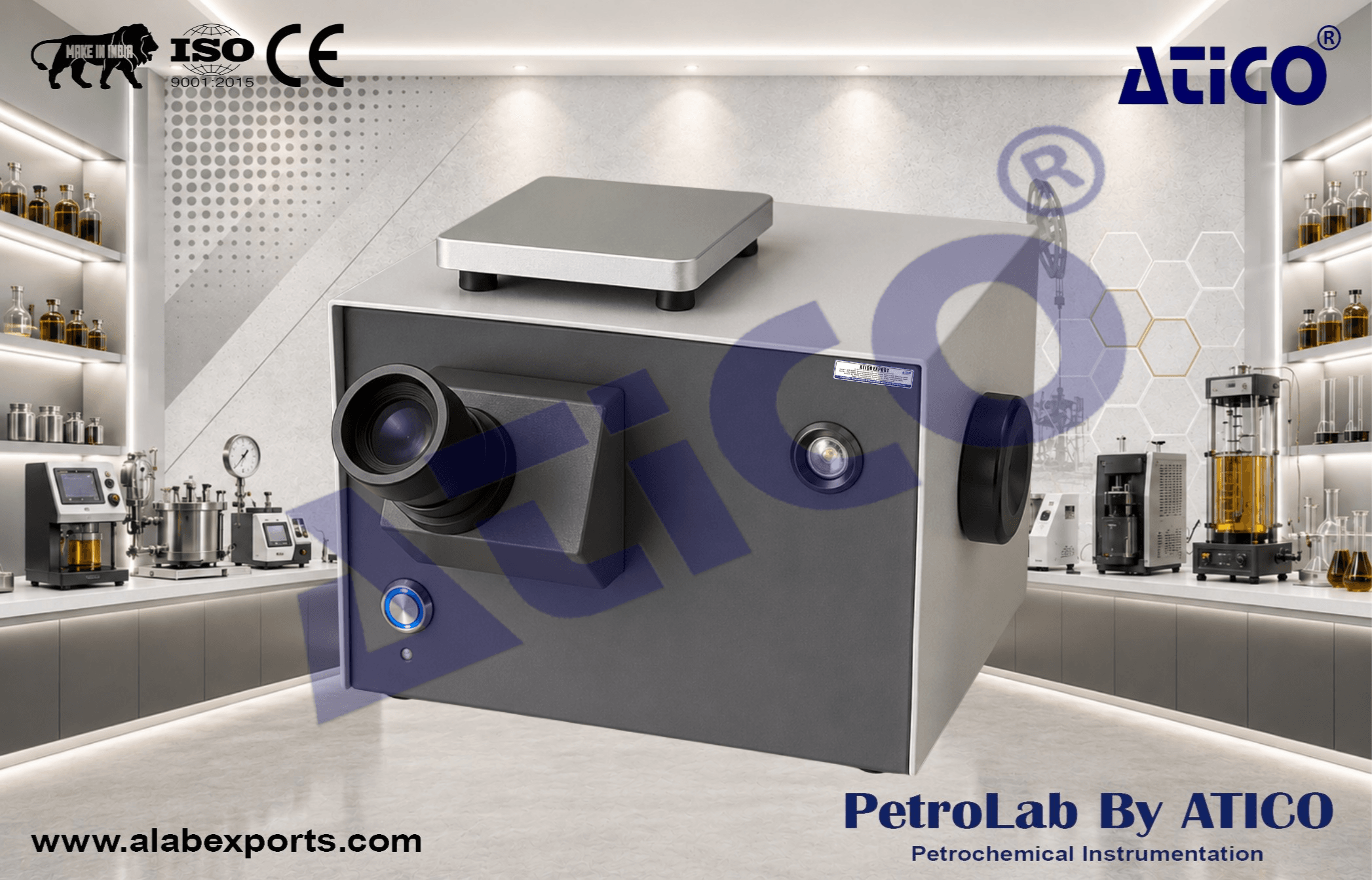 Petroleum Product Color Analysis Instrument