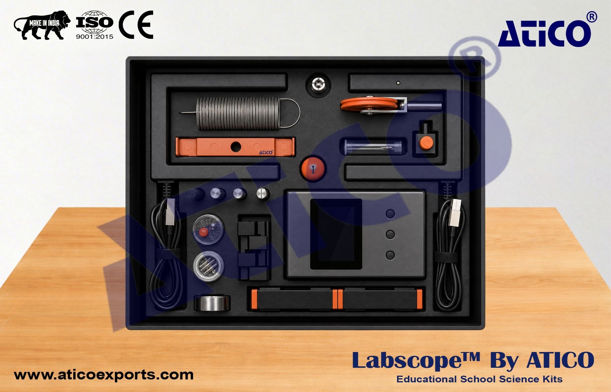 Physics Mechanics Kinematics and Dynamic Science Kits for Lab Use in Schools & Colleges ATICO Export