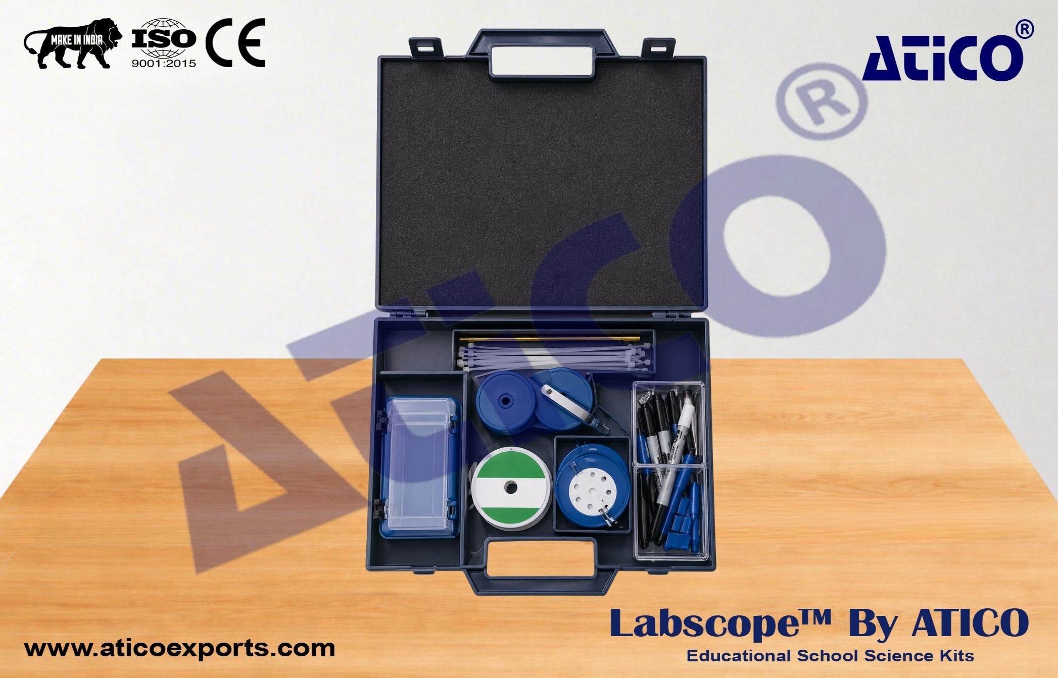 Physics Mechanics Mini Science Kit Mechanic for Lab Use in Schools & Colleges ATICO Export