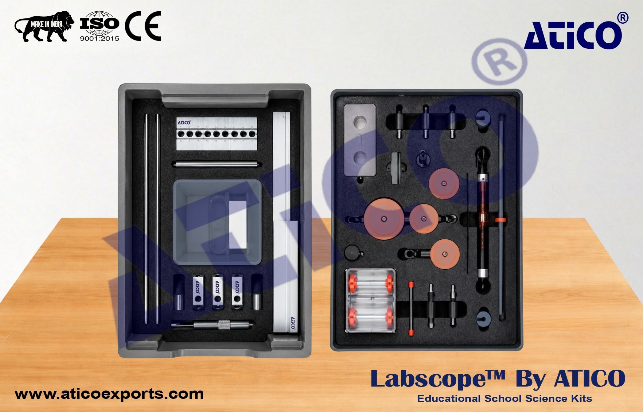 Physics Science experiments on the mechanics of solid bodies for Lab Use in Schools & Colleges ATICO Export