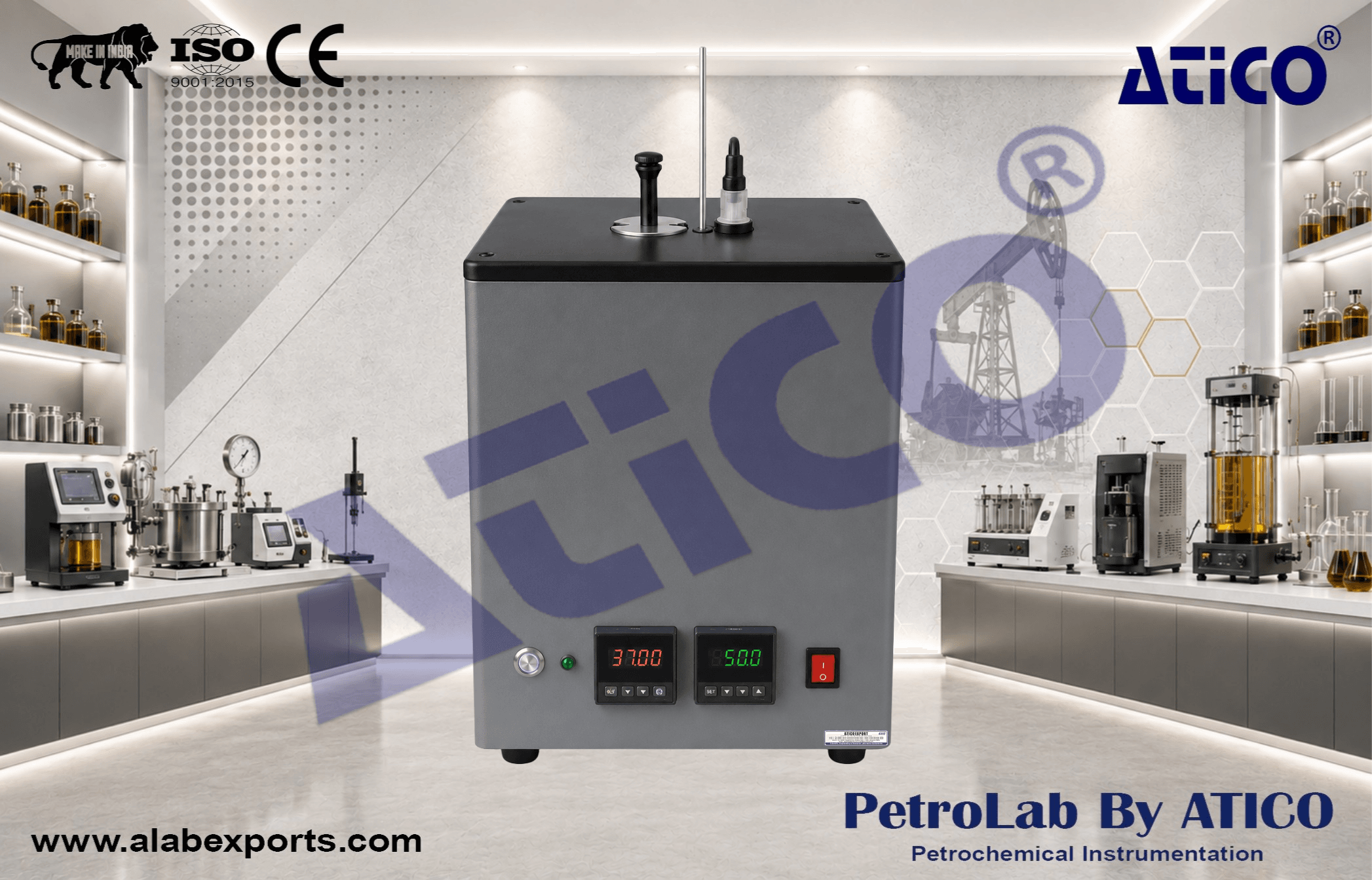 Portable Metal Copper Strip Corrosion Testing Equipment by ATICO EXPORT