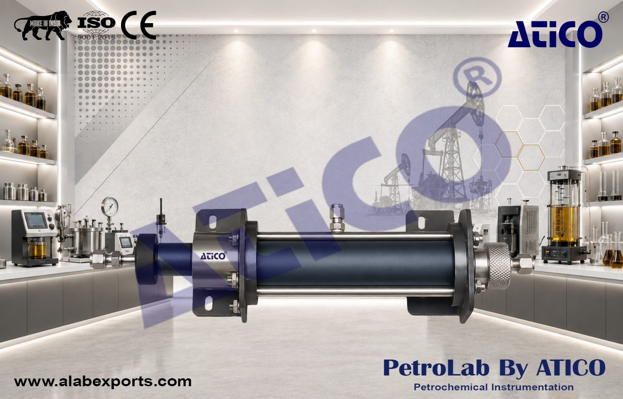 Quick release Core Holder Special core analysis Instruments