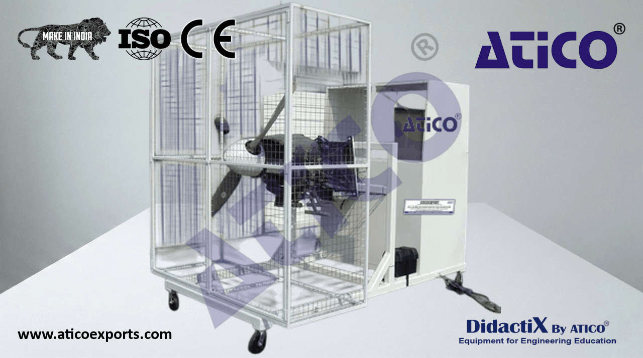 Runnable Aircraft Piston Engine Trainer