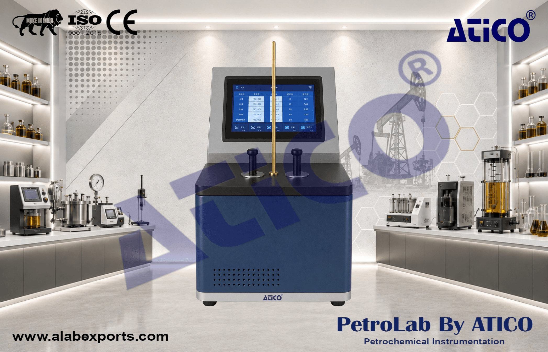 Rapid Metal Copper Strip Corrosion Testing Equipment by ATICO EXPORT
