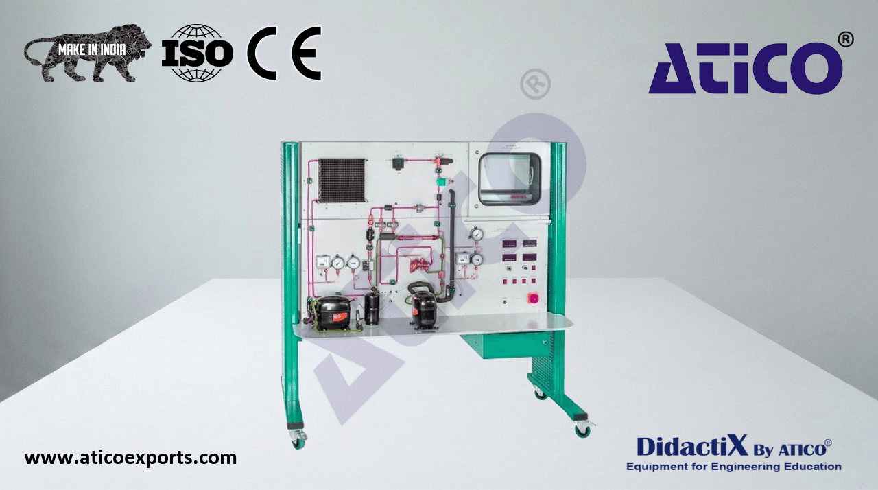 Refrigeration system with two-stage compression