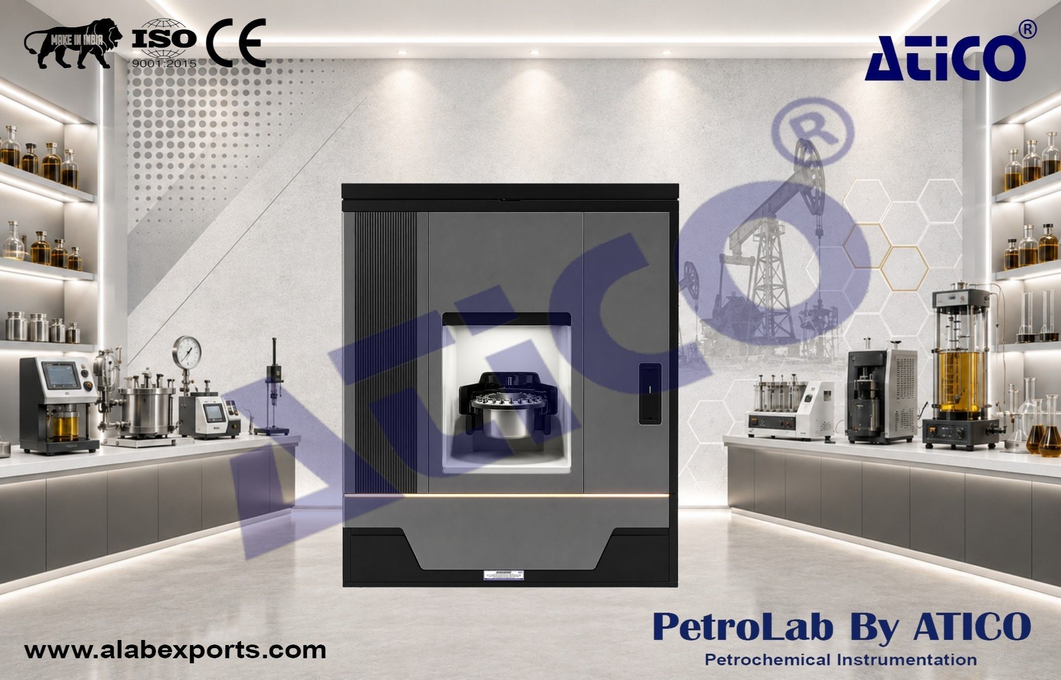 Rock Eval Oil laboratory and field instruments