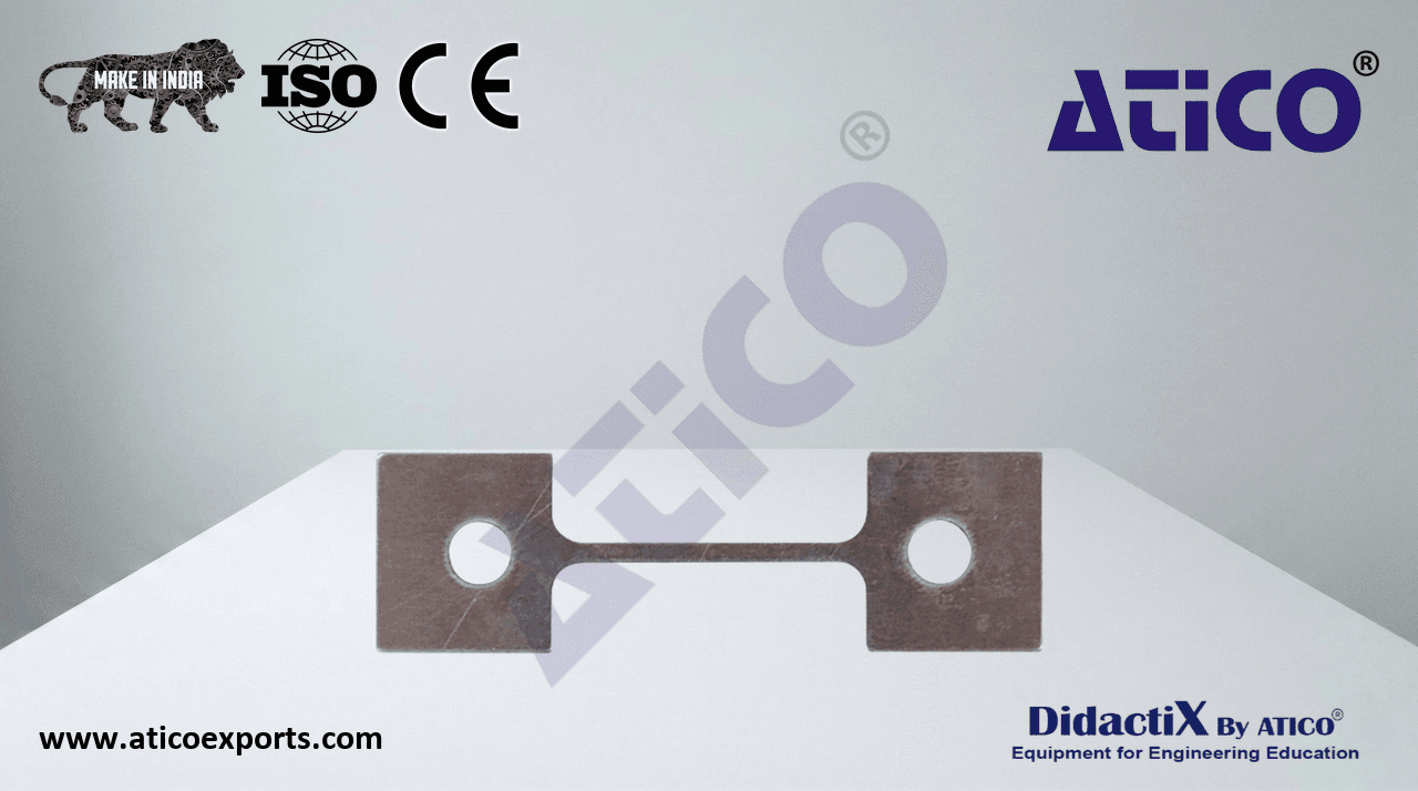 STEEL SPECIMEN FOR TENSILE TESTER