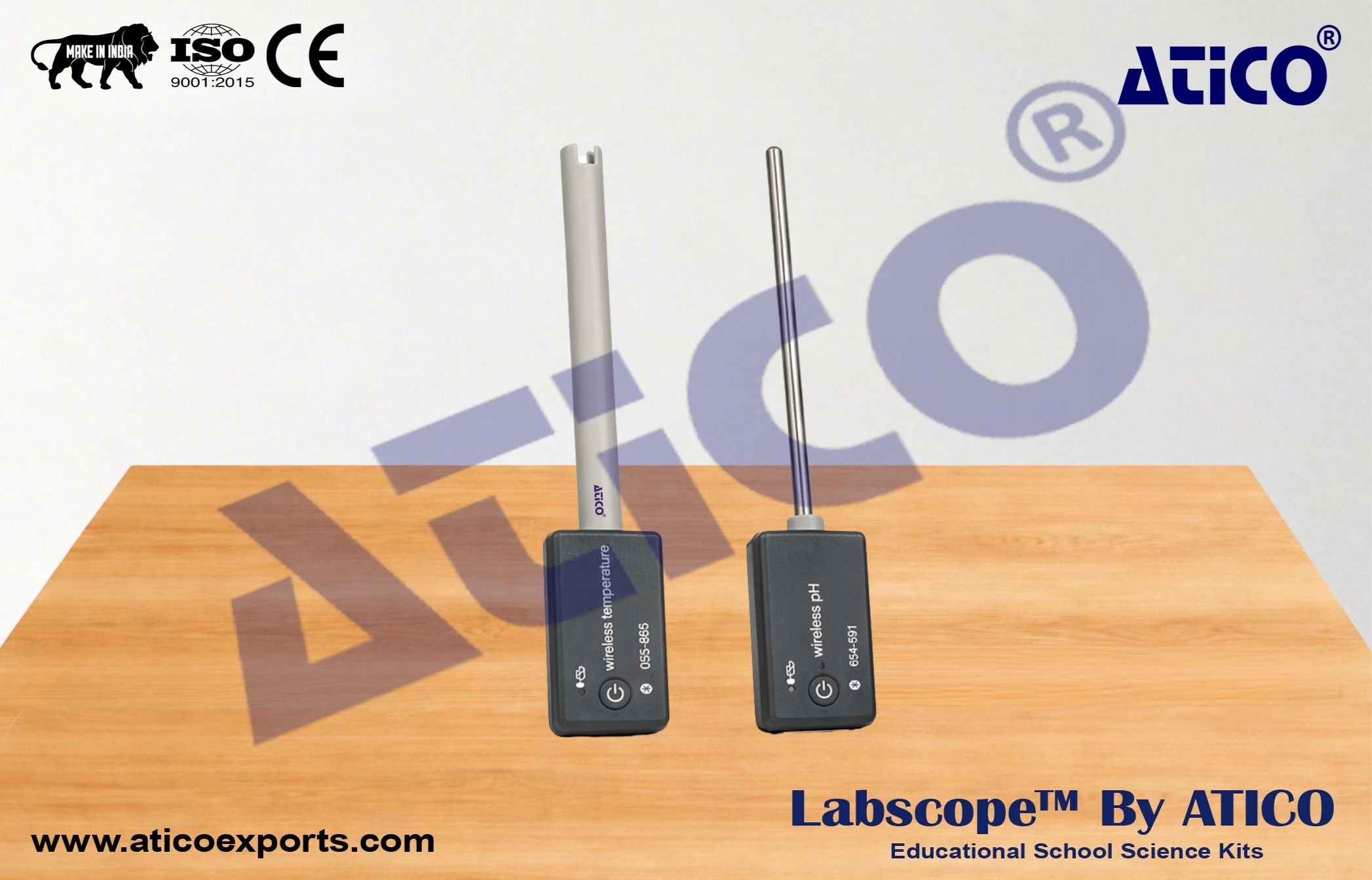 STEM Science Kits for Air Temperature and Conductivity Sensor