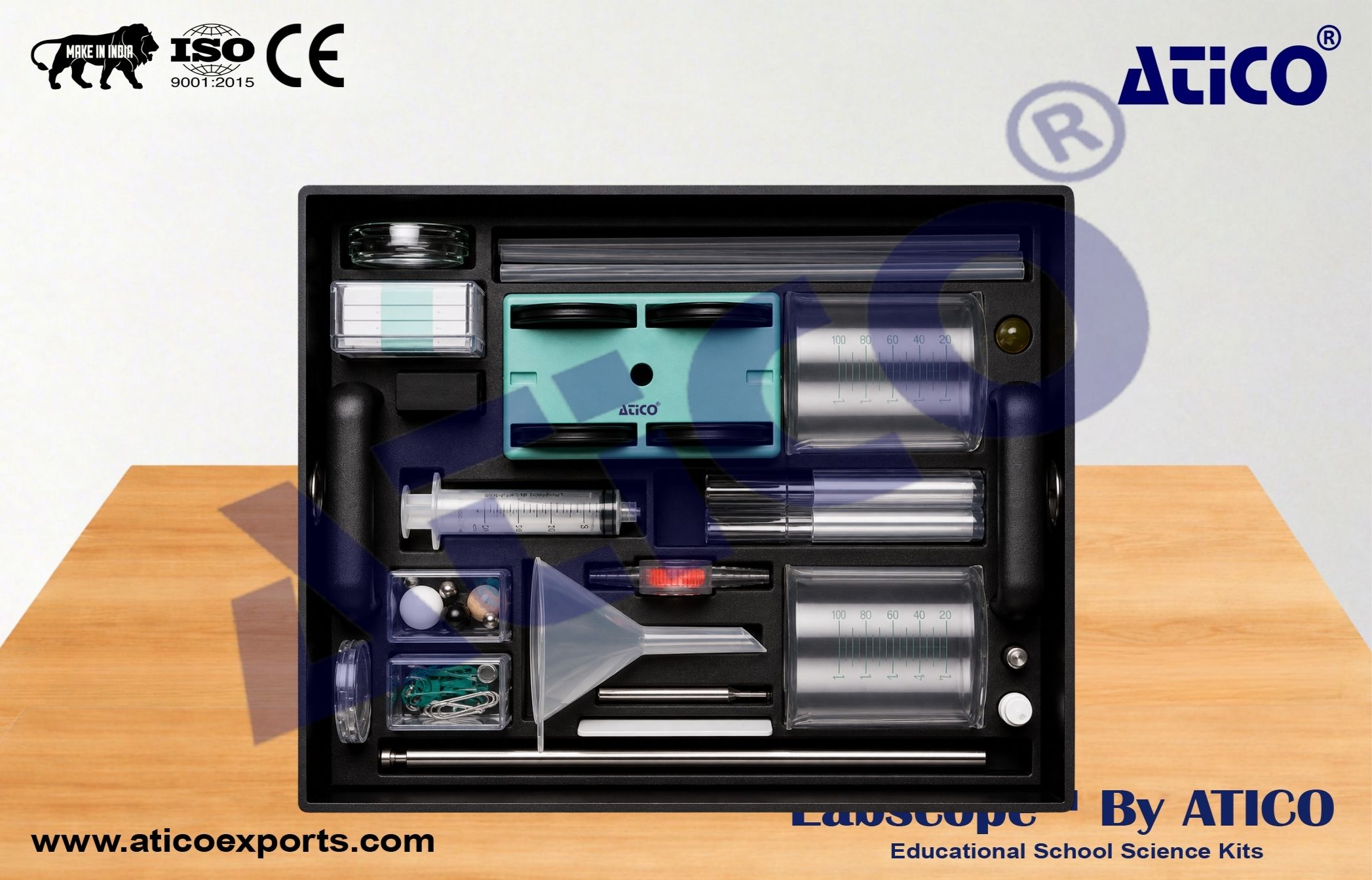 Science and Technology Water and Air Science Kits for Lab Use in Schools & Colleges ATICO Export 