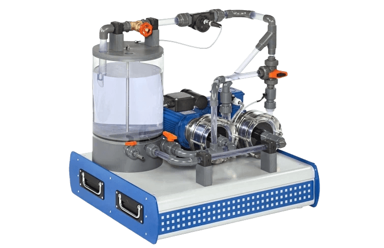 Series and parallel configuration of pump