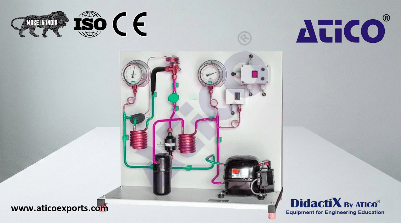 Simple compression refrigeration circuit Deluxe