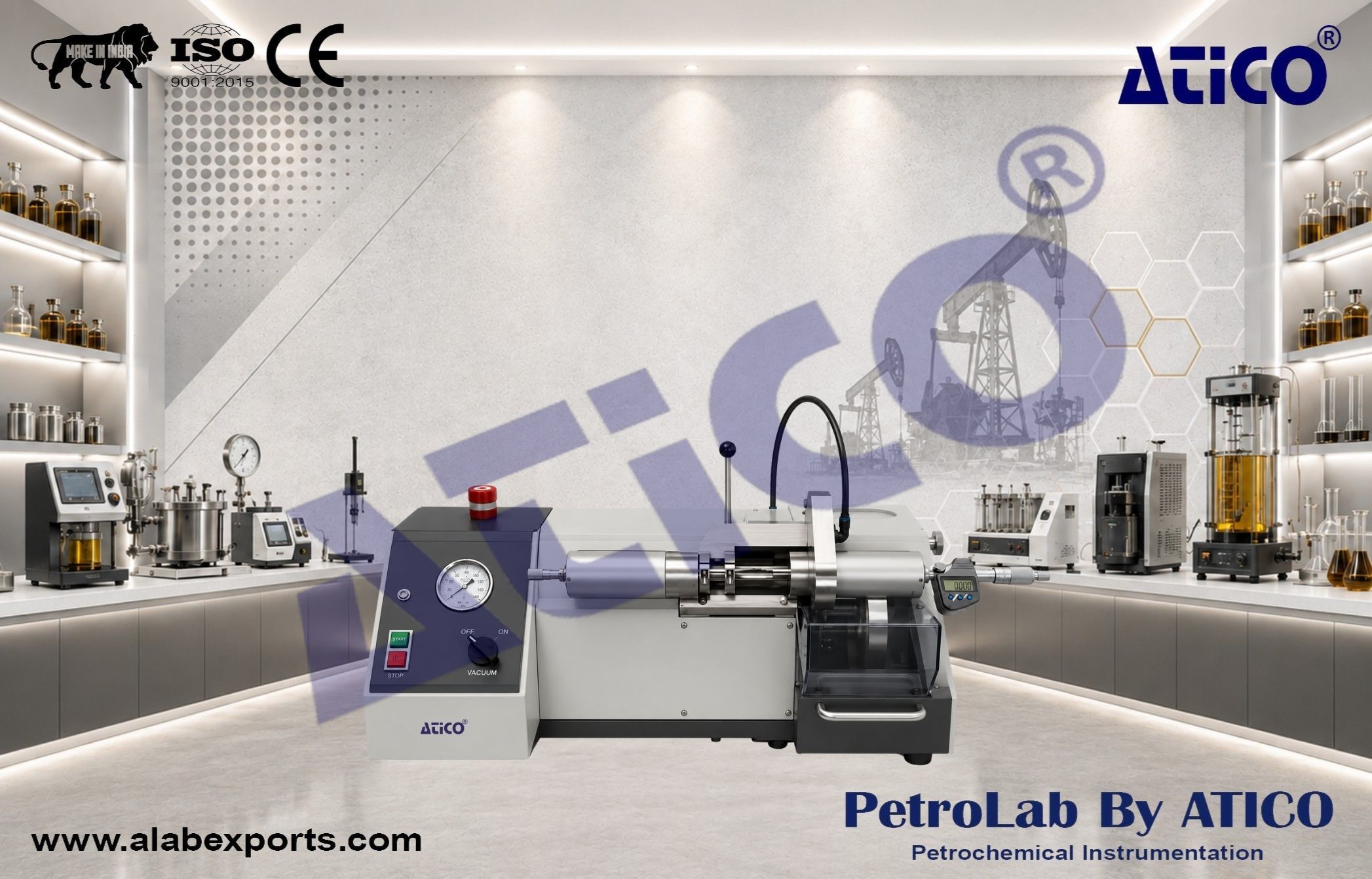 Slicing and grinding machine laboratory and Oilfield instruments