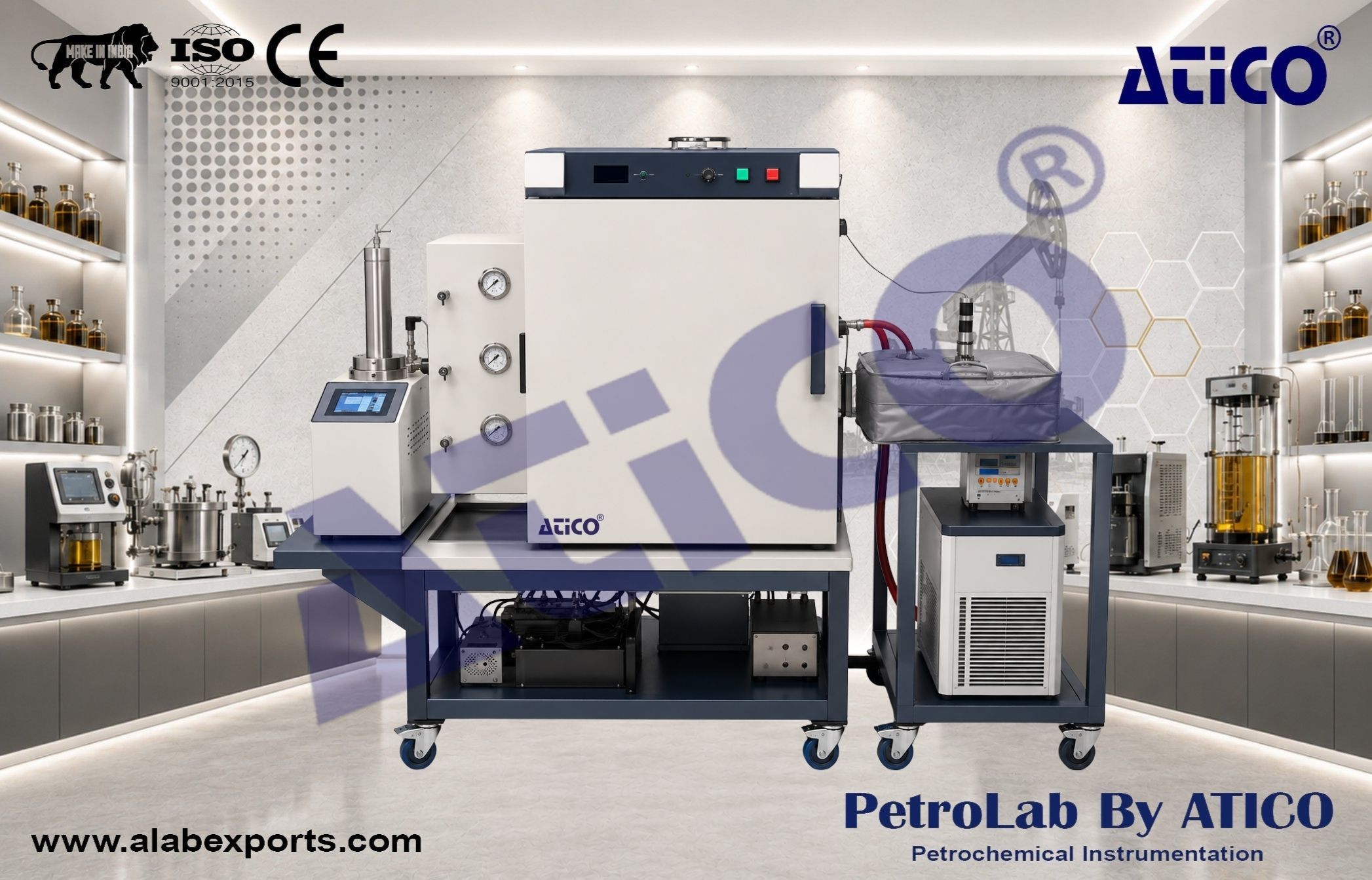 Solid deposition flow loop system and trainers