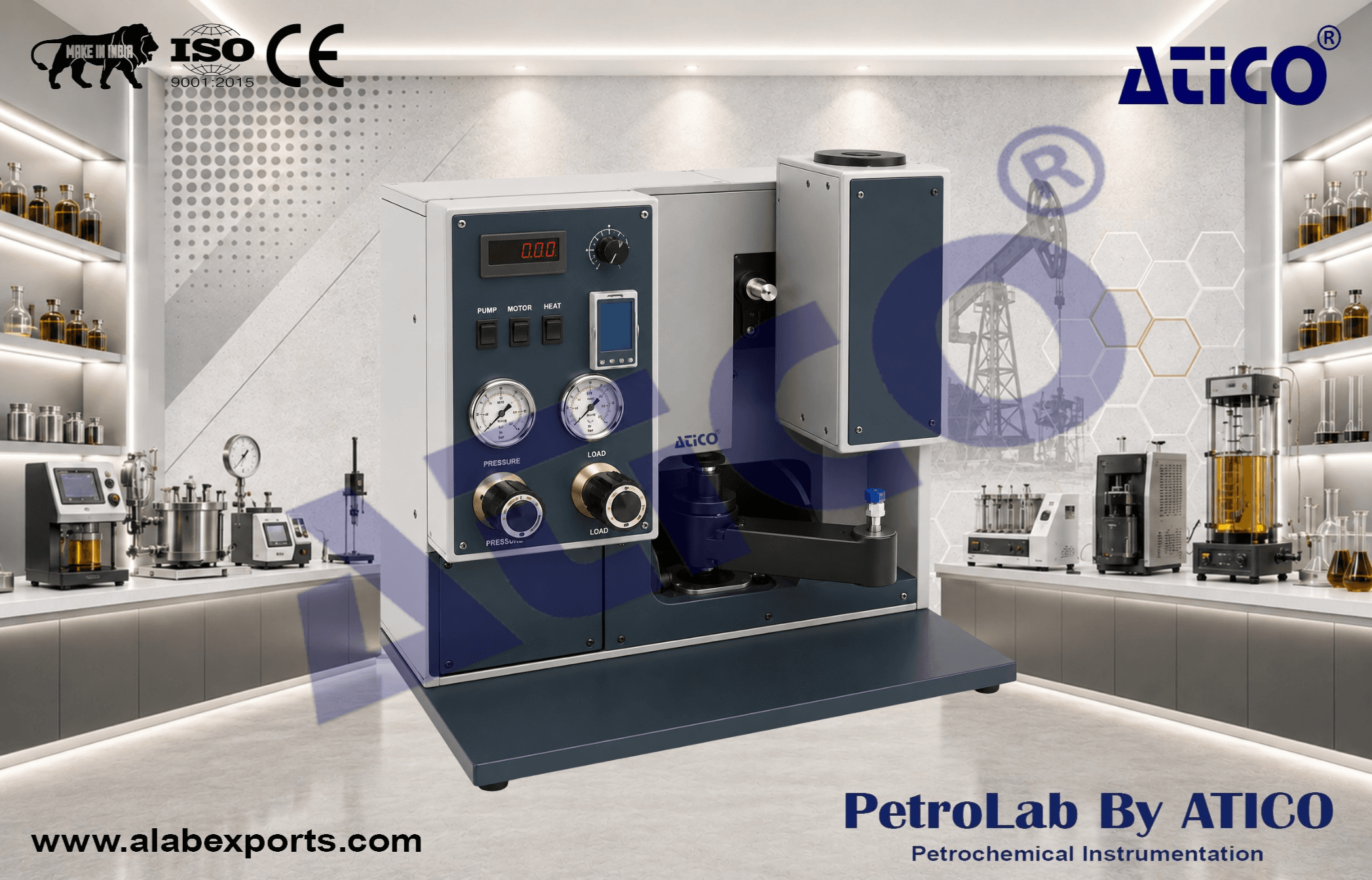 Stirred Fluid Loss Tester oil and petroleum testing instruments by ATICO EXPORT
