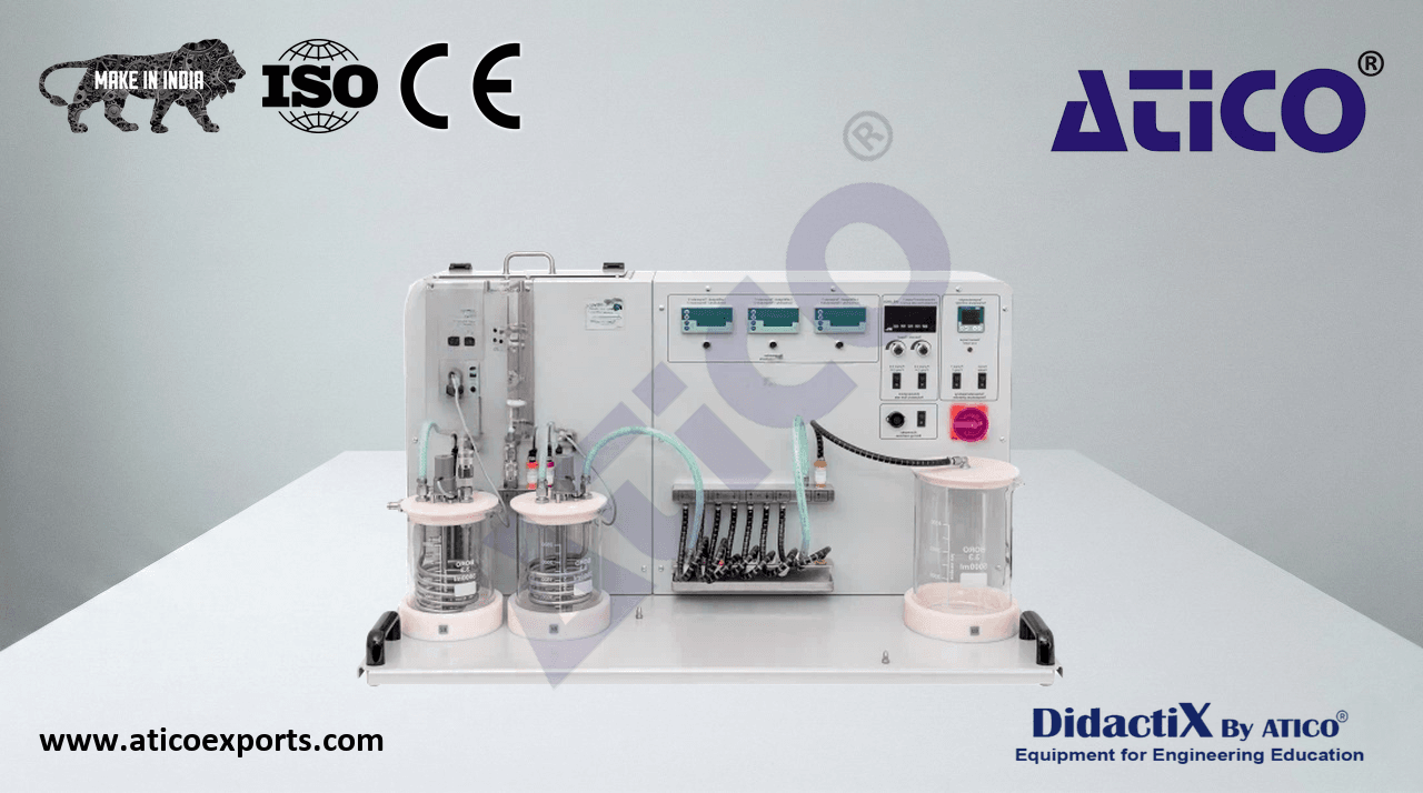 Supply unit for chemical reactors Deluxe