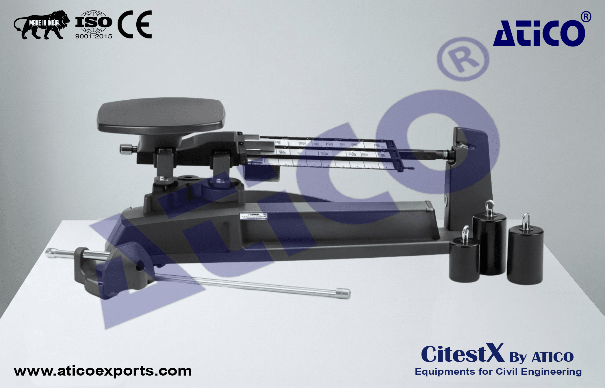 Triple Beam Mechanical Balance