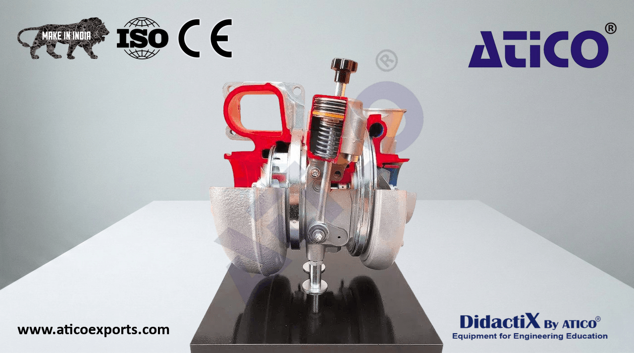 Turbocharger with Variable-Geometry for Trucks