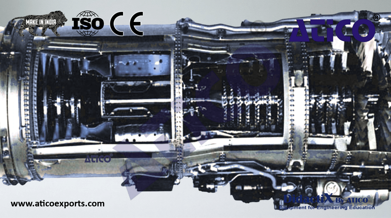 Turbofan Engine Cutaway
