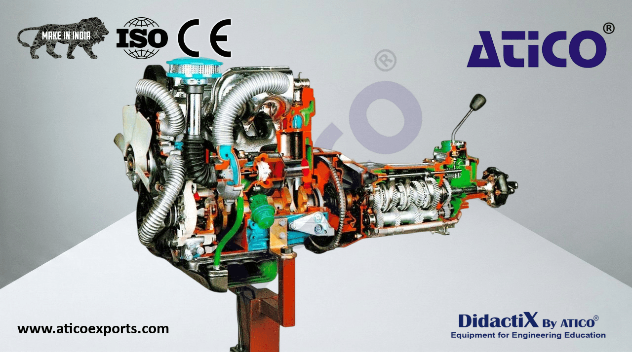 Turbo Diesel Truck Engine, Inline 4, Indirect Injection