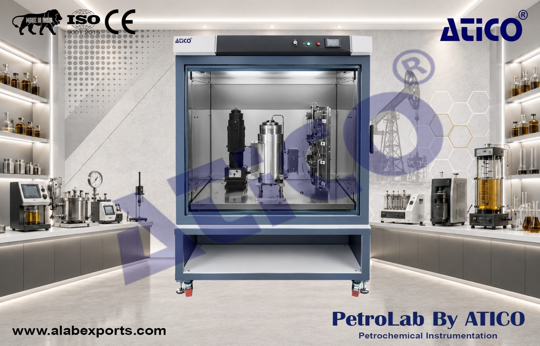 Three Phase video separator Special core analysis Instrument