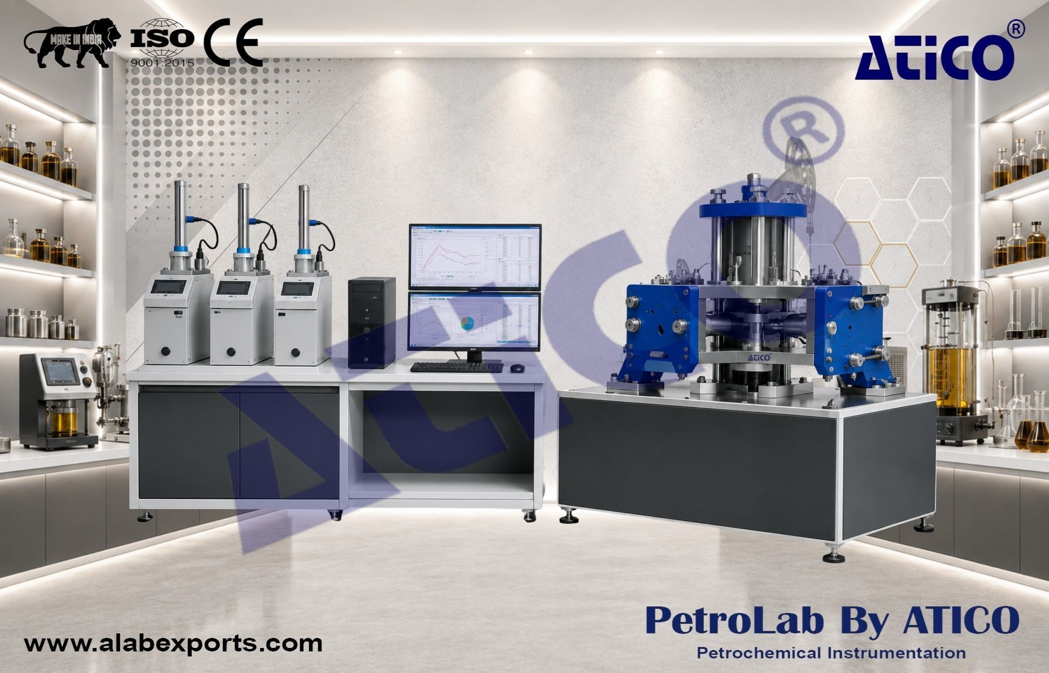 True Triaxial Rock Testing System and Trainers