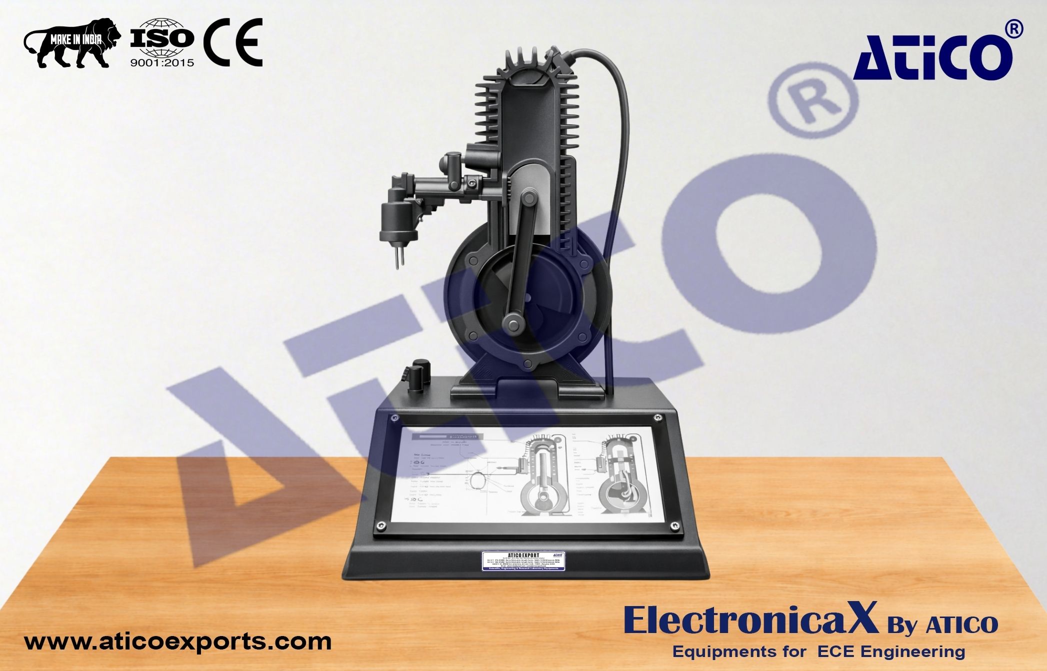 Two Stroke Petrol Engine Instruction Model