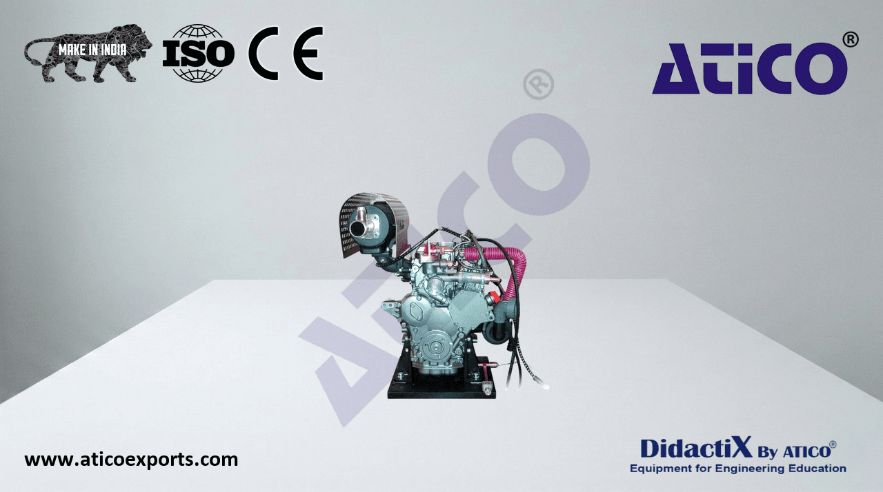 Two-cylinder diesel engine
