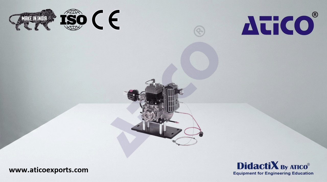 Two-stroke petrol engine