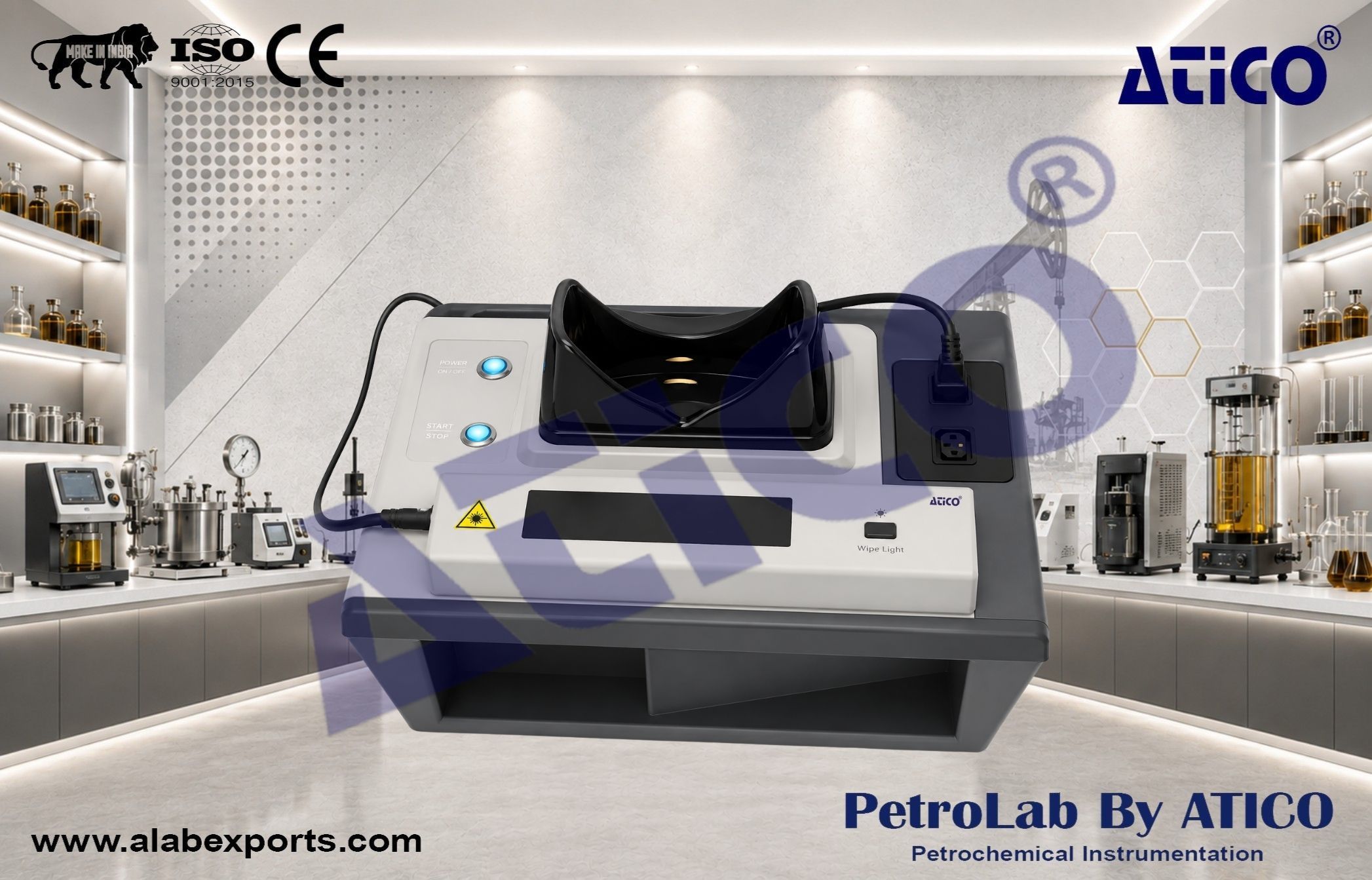 Ultra violet box Core preparation and Core saturation Instruments
