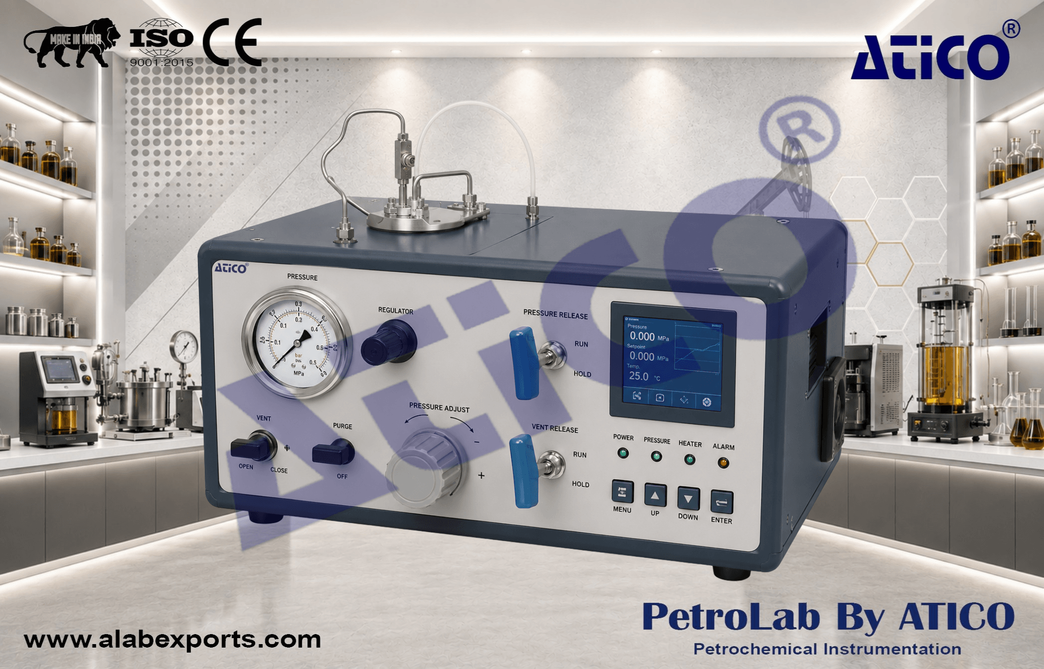 Ultrasonic Cement Analyzer Single Cell 20 KSI petroleum testing instruments by ATICO EXPORT