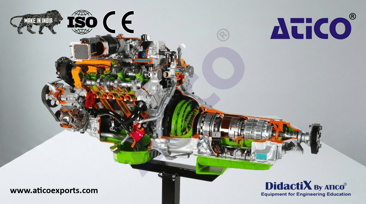 V8 Engine, 8 V-Type Cylinders, 32 Valves, Manual Operation