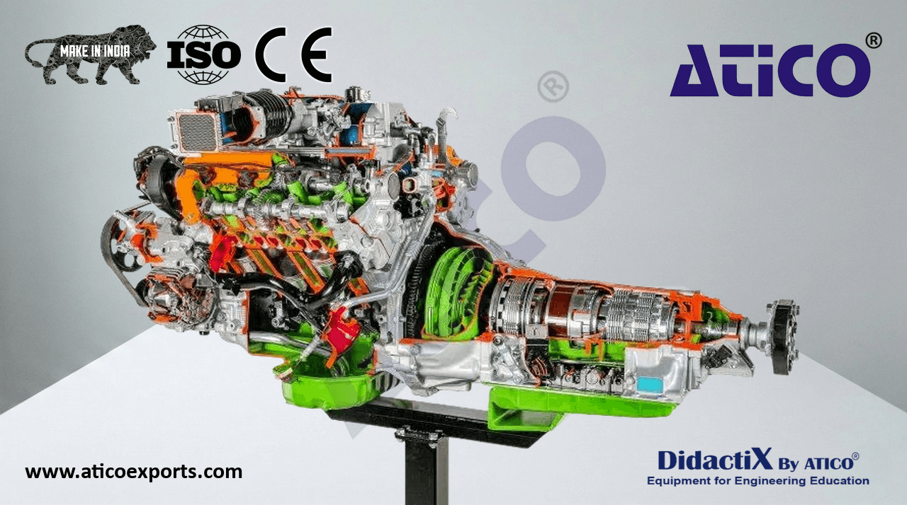 V8 Engine, 8 V-Type Cylinders, 32 Valves with Gearbox, Manual Operation