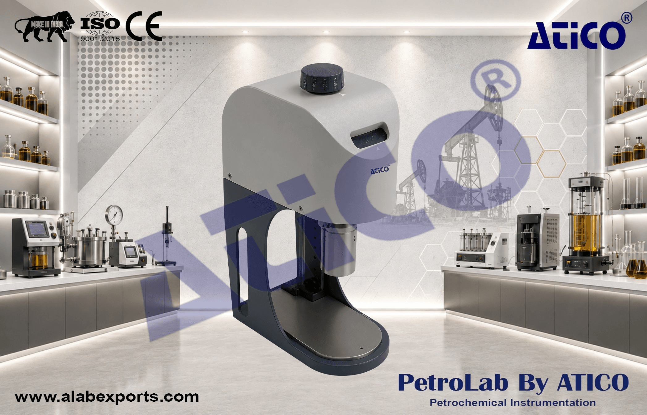 Viscometer oil and petroleum testing instruments by ATICO EXPORT